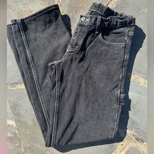 John Galt Brandy Melville Black Carpenter Jeans Size Small